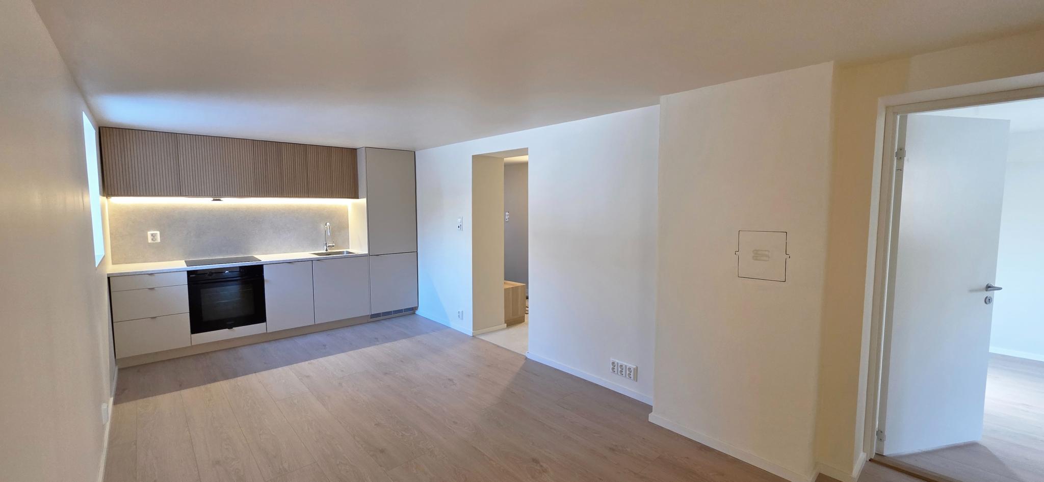 50 KVM leilighet // Alt nytt // 3-roms // Sæter, Nordstrand